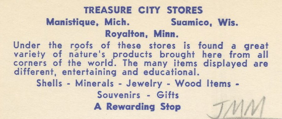 Treasure City - Postcard (newer photo)